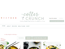 Tablet Screenshot of cottercrunch.com